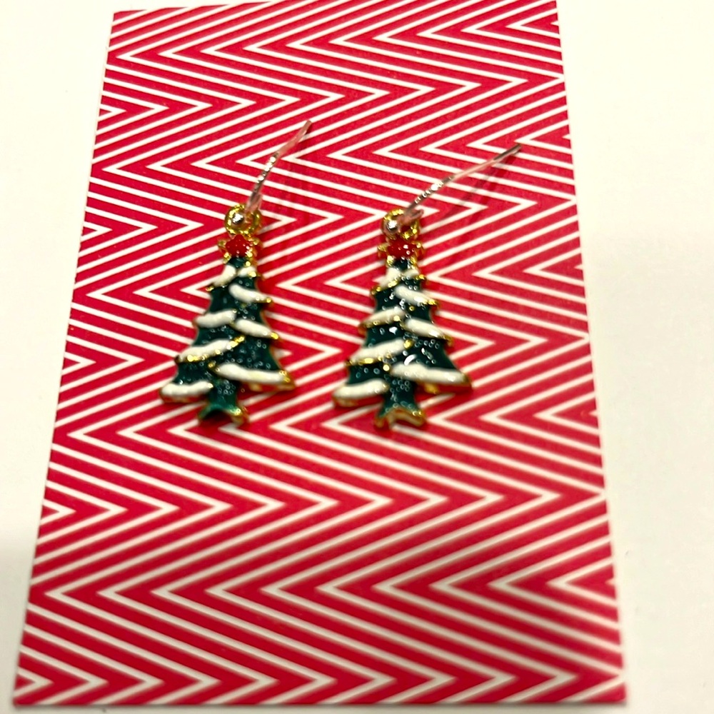 Christmas Tree Earrings